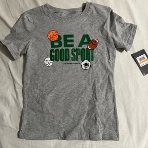 Under Armour Gray Kids' 'Be A Good Sport' T-Shirt